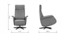 Sessel Girona - Relaxfunktion (motorisch), Leder, Moos