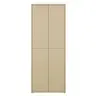 Schuhschrank FAID- B ca. 75 cm,  Gelb
