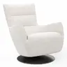 Sessel Lilaia - inkl. Dreh- und Wippfunktion, Stoff, Kaschmir