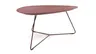 Couchtisch Fano - LBH ca. 121x75x38 cn, Fenix, Bordeaux