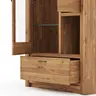 Vitrine Farmingdale - Eiche massiv, natur geölt