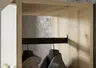 Kompaktgarderobe - Kaschmir, Evoke Eiche Nachbildung