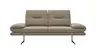 Sofa Lucero - 2,5-Sitzer, Leder, Taupe