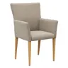 Armlehnstuhl Cosyra - Stoff, Beige