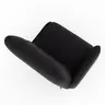 Loungesessel Lovere - Leder, Schwarz, Armlehne links