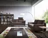 Sofa - 2,5-Sitzer, Leder, Braun