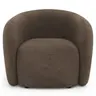 Sessel Karasu - Stoff, Taupe