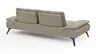 Sofa Collina - 3-Sitzer, Stoff, Beige
