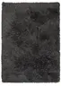 Hochflor-Teppich - LB ca. 230x160 cm, Steingrau