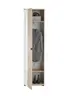 Garderobenschrank - B ca. 55 cm, Riva Eiche Nachbildung, Spiegel