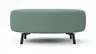 Hocker Morela - Stoff, Petrol