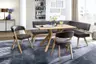 Eckbank - BT ca. 205x165 cm, Polyester, Dunkelbraun