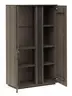 Highboard Saratoga - Buche massiv, silbergrau geölt