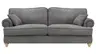 Sofa Mapleton - 3-Sitzer, Stoff, Anthrazit