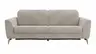 Sofa Tulsa KV - 3-Sitzer, inkl. Sitzvorzug (motorisch) und Kopfteilverstellung, Stoff, Graubeige