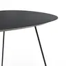 Ecktisch Fano - LBH ca. 59x50x50 cm, Fenix, Schwarz