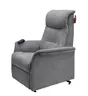 TV-Sessel MARCIO - Aufstehhilfe, Relaxfunktion, Stoff, Hellgrau