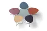 Couchtisch Fano - LBH ca. 87x78x33 cm, Fenix, Aubergine