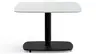 Couchtisch Camas - LBH ca. 100x65x42 cm, Keramik, Creme
