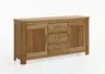 Sideboard - Wildeiche teilmassiv