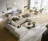 Sideboard 3900 - BHT ca. 260x55x45 cm, Lack, Steingrau
