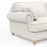 Sofa Mapleton - 3-Sitzer, Stoff, Creme
