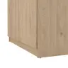 Schuhschrank - B ca. 81 cm, Jackson Hickory Nachbildung, Schwarz