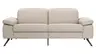 Sofa Rafaela 2.0 - 2,5-Sitzer inkl. 1x Relaxfunktion und Kopfteile verstellbar, Leder, Champagner