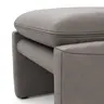 Hocker Tenero - inkl. Sitzhöhe verstellbar, Stoff, Grau