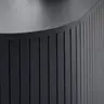Sideboard - B ca. 140 cm, Eiche Furnier, Schwarz
