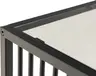 Beistelltisch - LB ca. 40x40 cm, Schwarz