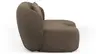 Chaiselongue Karasu - Stoff, Taupe