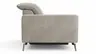 Sofa Tulsa KV - 3-Sitzer, inkl. Sitzvorzug (motorisch) und Kopfteilverstellung, Stoff, Graubeige