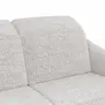 Ecksofa Canterbury - Longchair links mit 2,5-Sitzer, inkl. Relaxfunktion (motorisch) und Kopfteilverstellung, Stoff, Offwhite