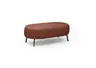 Hocker CARLLOTA - LB. ca. 125x73 cm, Stoff, Rost