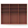 Drehtürenschrank Matera - BTH ca. 301x60x235 cm, Lack Matt, Pfirsich