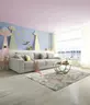 Big Sofa JOVIN - Stoff, Hellgrau