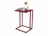 Beistelltisch - LB ca. 43x38 cm, Bordeauxrot
