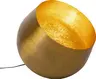 Bodenleuchte- DH ca. 50x50 cm, Stahl, Messing beschichtet, Gold
