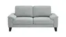 Sofa Oviedo - 2-Sitzer, keine Funktionen, Flachgewebe, Hellgrau