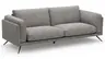 Sofa Valdemoro - 3-Sitzer, Stoff, Grau