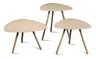 Beistelltisch - LB ca. 60x60 cm, Cremeweiß