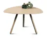 Beistelltisch - LB ca. 60x60 cm, Cremeweiß