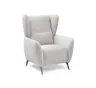Sessel EILA - Stoff, Hellgrau