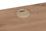 Eckschreibtisch- LB ca. 139x60 cm, Eiche Dekor, Anthrazit