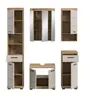 Spiegelschrank - B ca. 60 cm, Evoke Eiche Nachbildung