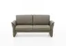 Sofa - 2,5-Sitzer, Leder Rauchbraun
