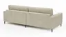 Ecksofa Solero 2.0 - 1,5-Sitzer mit Longchair rechts, Stoff, Sand