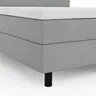 Boxspringbett Valencia - Liegefläche ca. 160x200 cm, Stoff, Zink