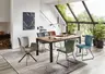 Design-Stuhl - Stoff, Anthrazit